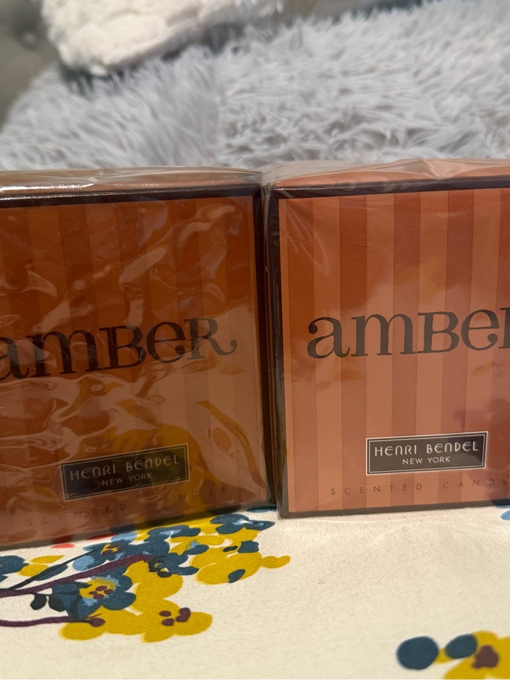 Henri Bendel Amber Scented Candle 9.4 oz